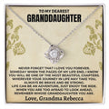 To My Dearest Granddaughter - Love Knot Gift Set - SS477V5