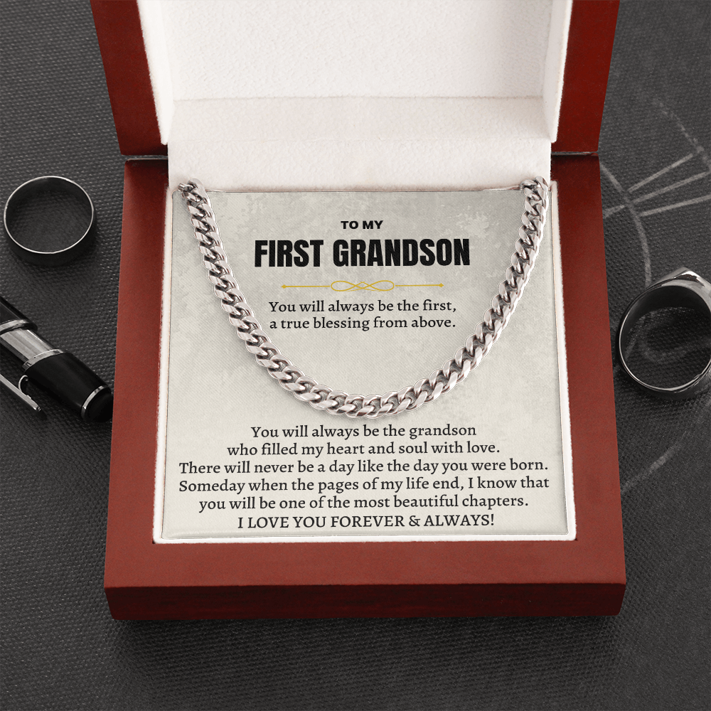 To My First Grandson - Beautiful Chapter - Gift Set - SS149