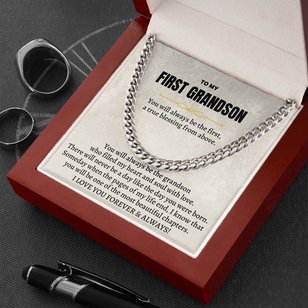 To My First Grandson - Beautiful Chapter - Gift Set - SS149