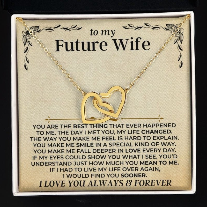 To My Future Wife - Forever Linked Hearts Gift Set - SS413FW