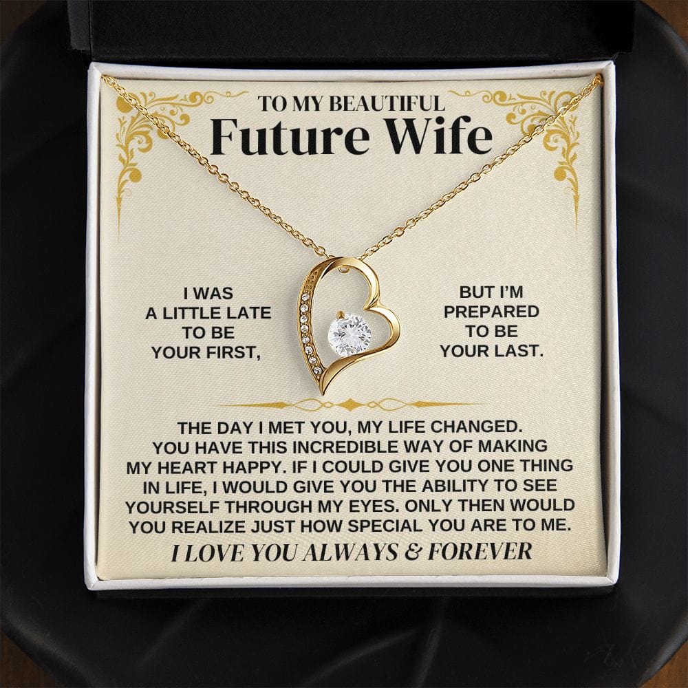 To My Future Wife - Forever Love Necklace Gift Set - SS338
