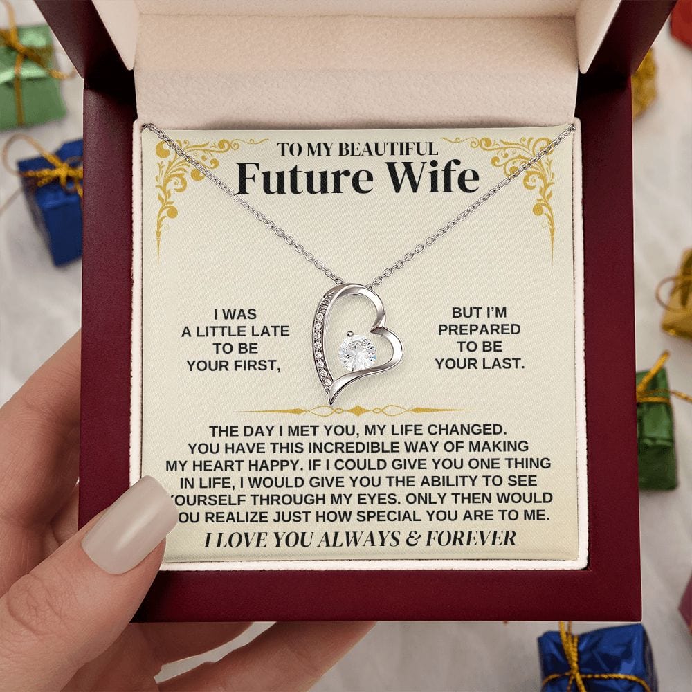 To My Future Wife - Forever Love Necklace Gift Set - SS338