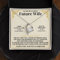 To My Future Wife - Forever Love Necklace Gift Set - SS340
