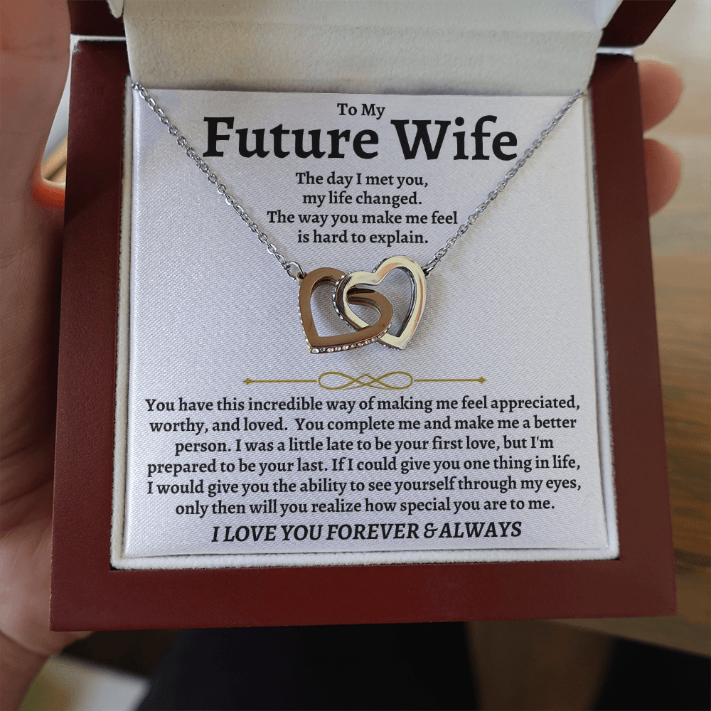 To My Future Wife - Intertwined Hearts Gift Set - SS40