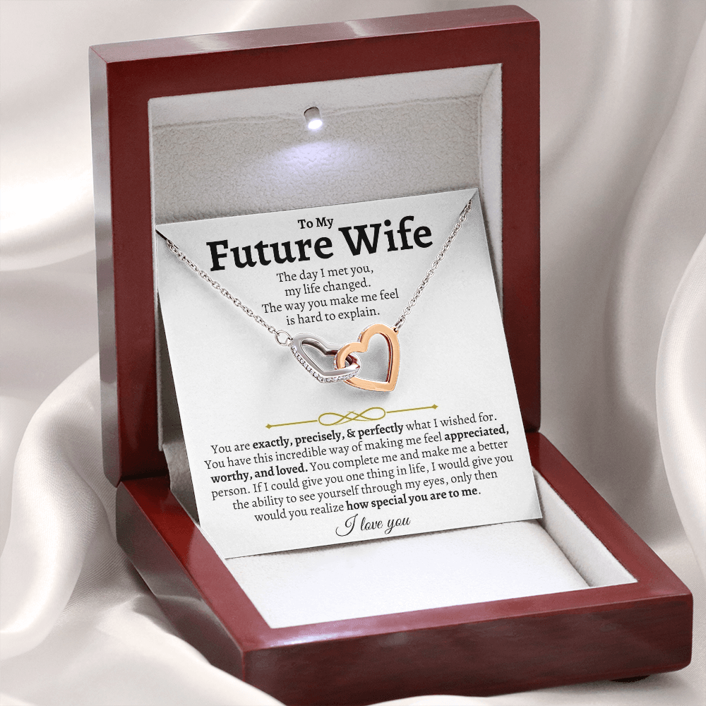 To My Future Wife - Intertwined Hearts Gift Set - SS41