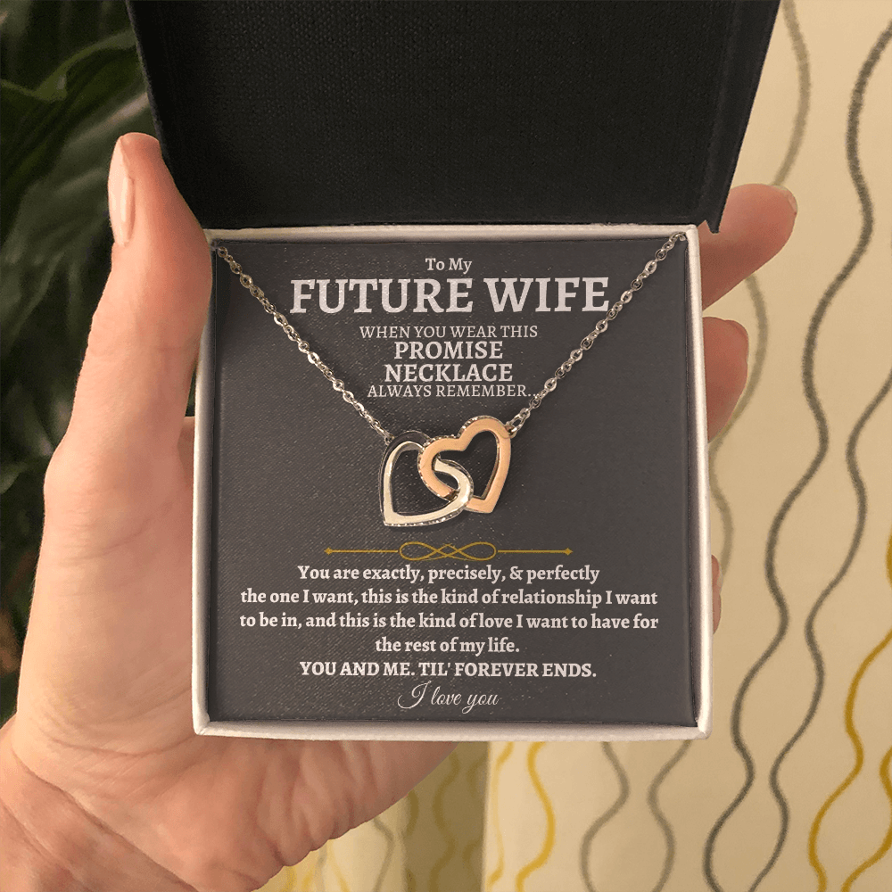 To My Future Wife - Intertwined Hearts Gift Set - SS77