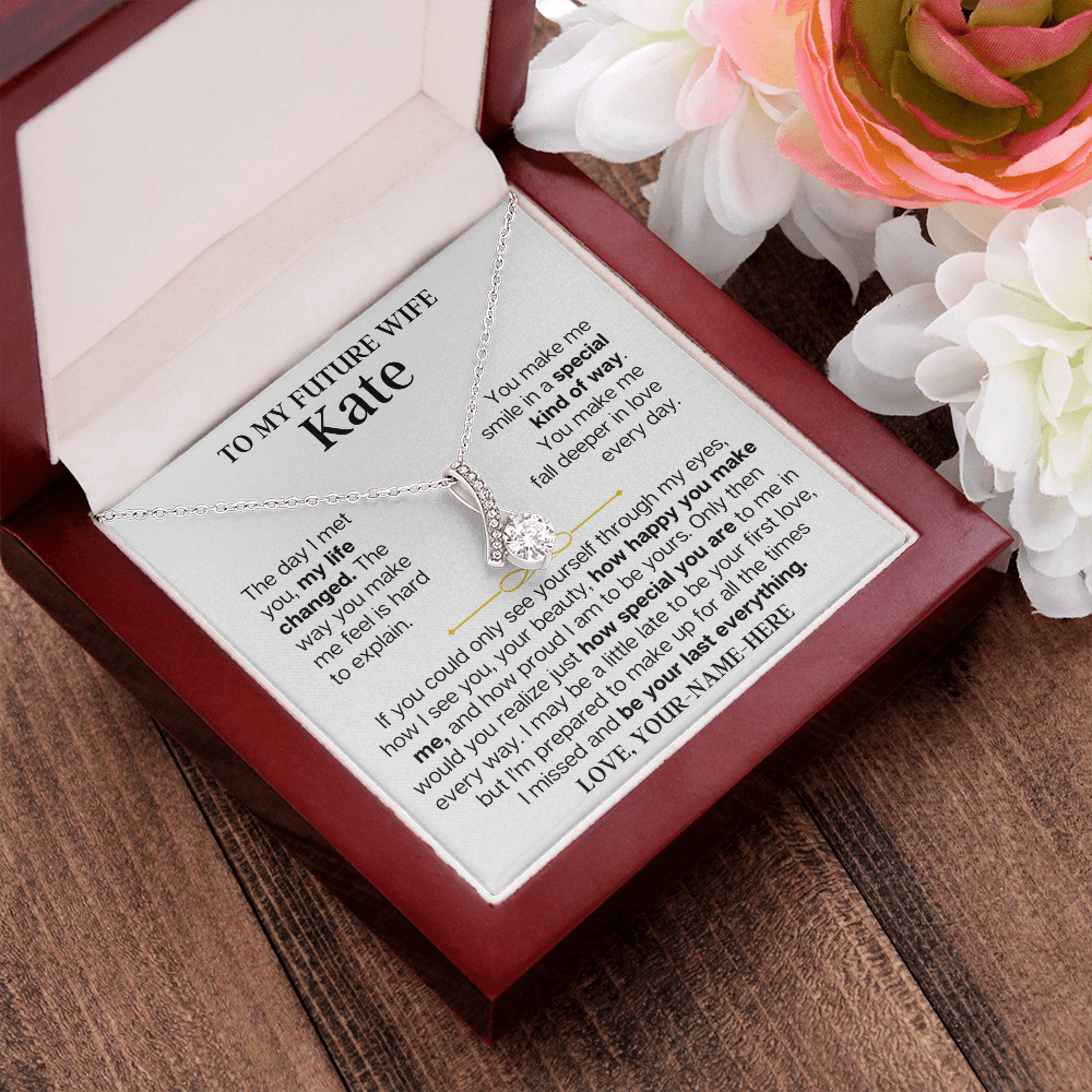 To My Future Wife - Personalized Gift Set - SS194