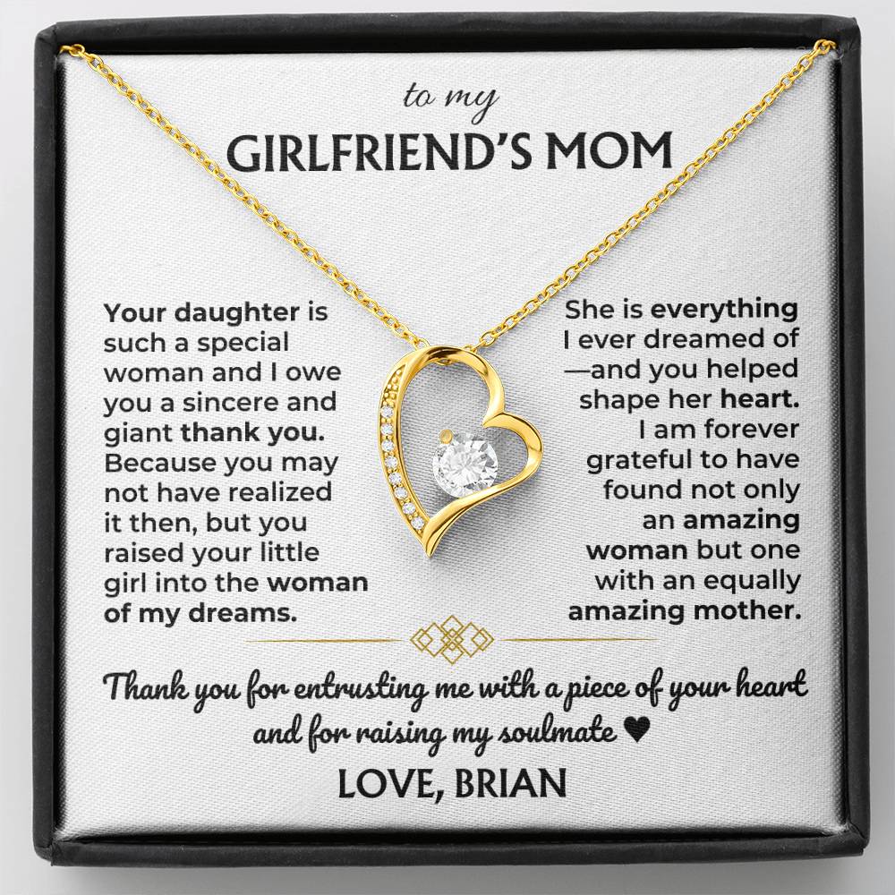 To My Girlfriend's Mom - Forever Love Gift Set - SS597GF