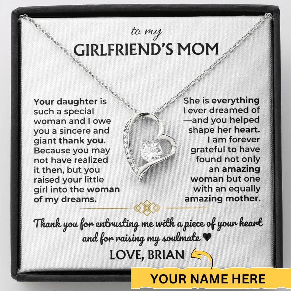 To My Girlfriend's Mom - Forever Love Gift Set - SS597GF