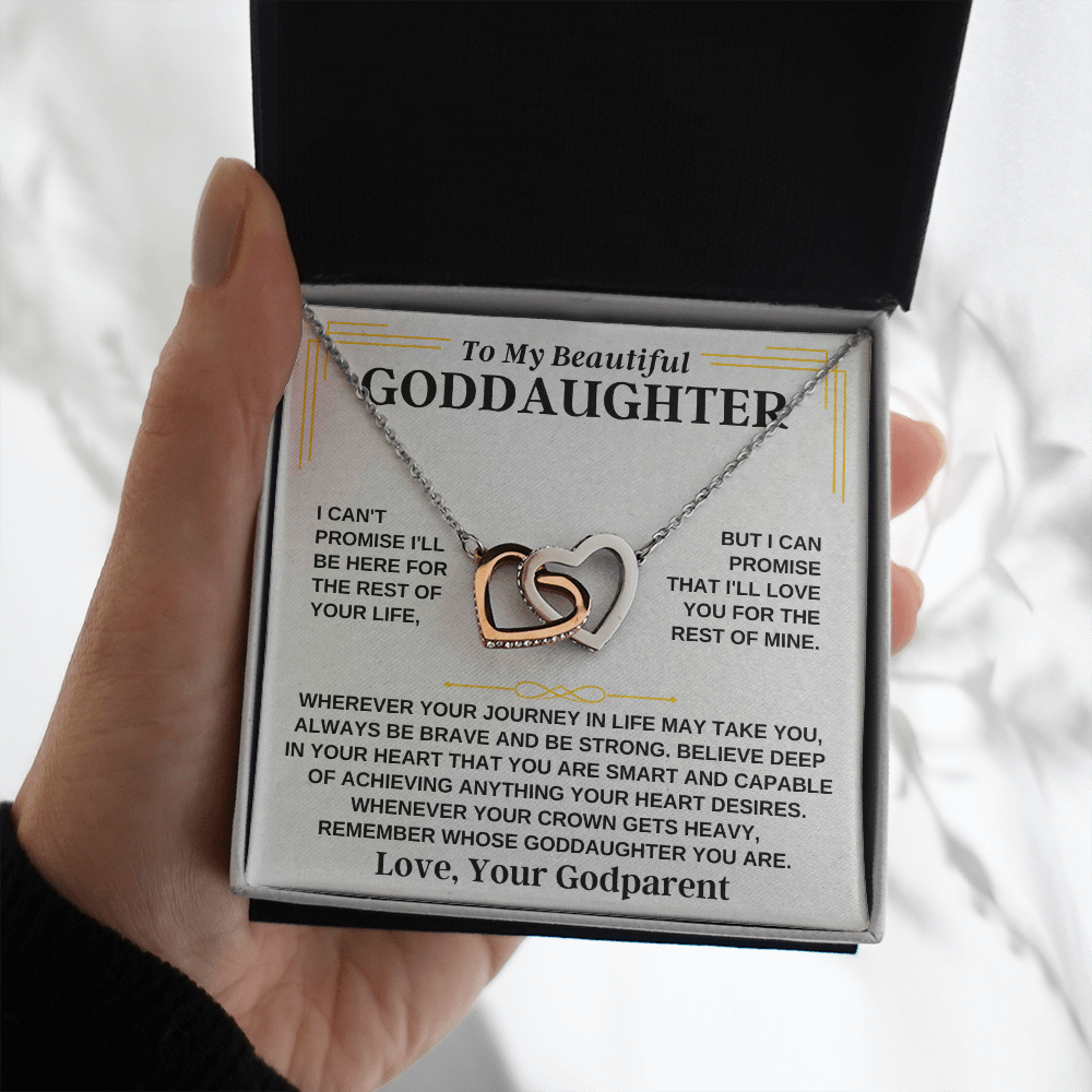 To My Goddaughter - Personalized Beautiful Gift Set - SS117GD