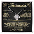 To My Granddaughter - Personalized Sign-Off - Gift Set - SS490GP