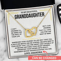 To My Granddaughter - Forever Linked Hearts - Gift Set - SS117GM