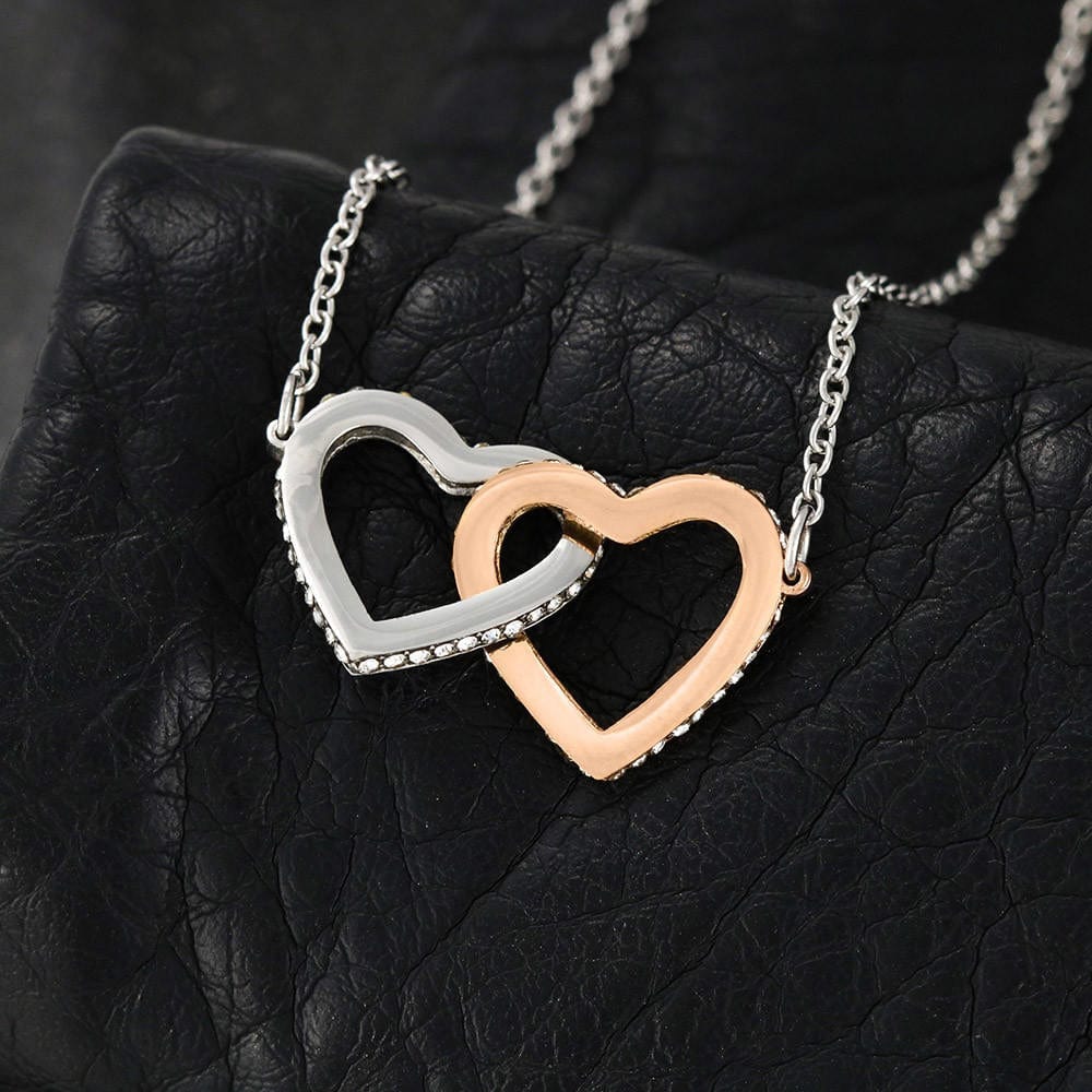 To My Granddaughter - From Grandma - Interlocked Hearts Gift Set - SS105