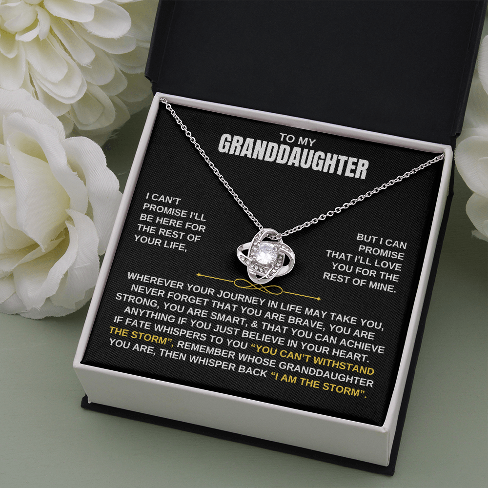 To My Granddaughter - I Am The Storm - Beautiful Gift Set - SS126