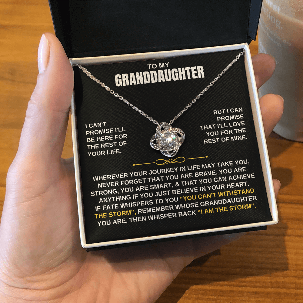 To My Granddaughter - I Am The Storm - Beautiful Gift Set - SS126