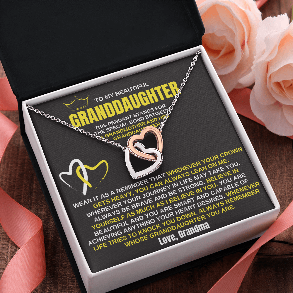 To My Granddaughter - Love Grandma - Beautiful Gift Set - SS131