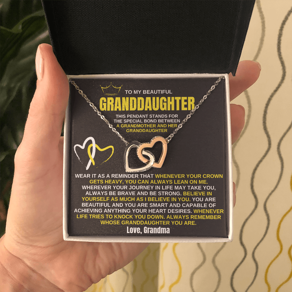 To My Granddaughter - Love Grandma - Beautiful Gift Set - SS131