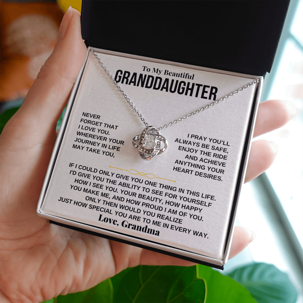 To My Granddaughter - Love, Grandma - Beautiful Gift Set - SS237