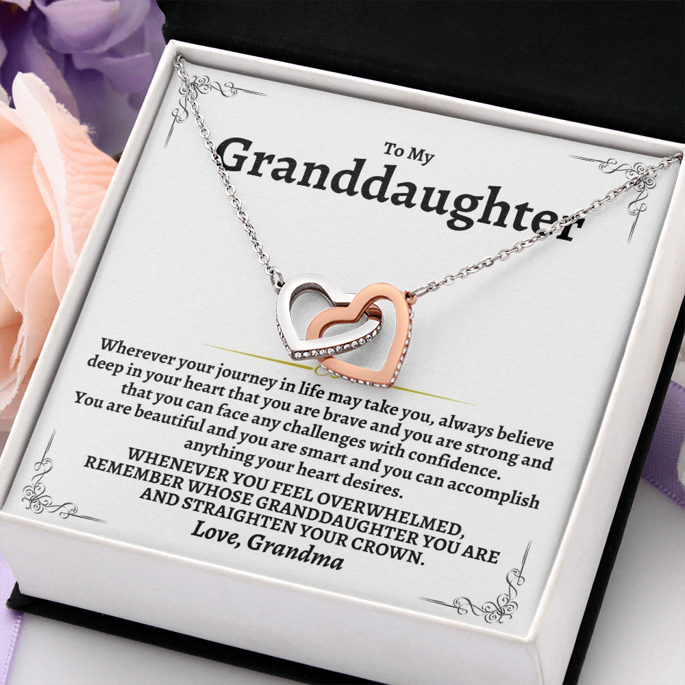 To My Granddaughter - Love, Grandma - Beautiful Gift Set - SS94GM