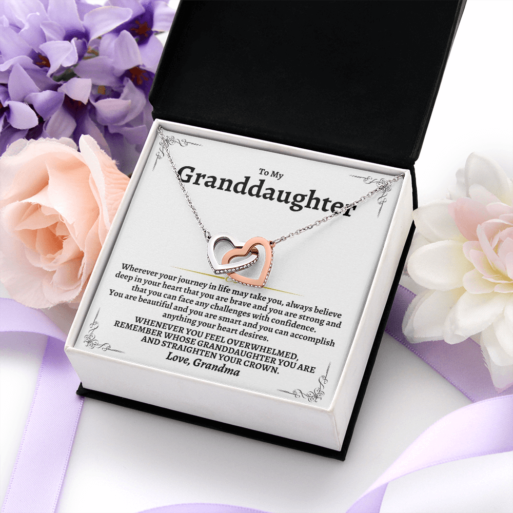 To My Granddaughter - Love, Grandma - Beautiful Gift Set - SS94GM