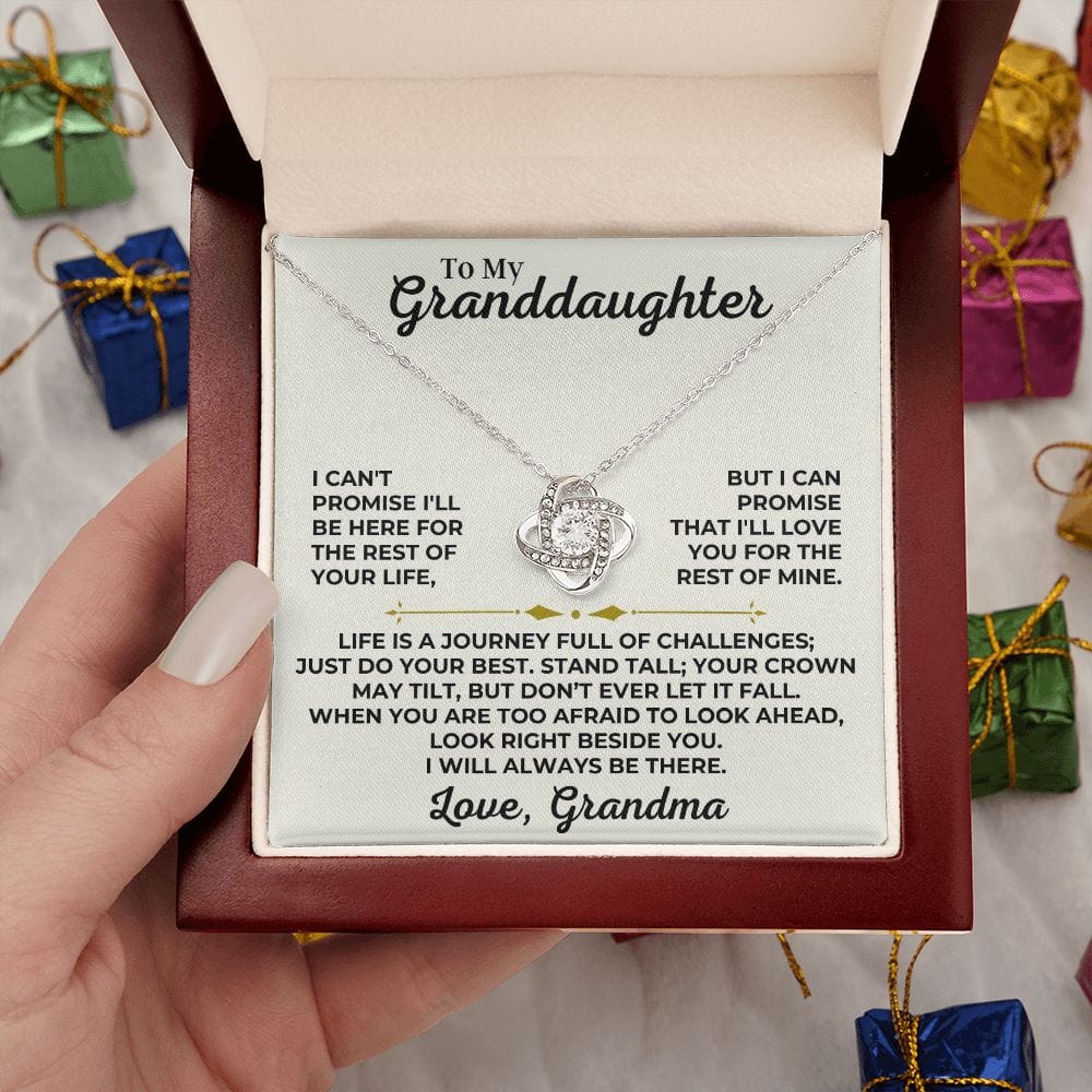 To My Granddaughter - Love Grandma - Love Knot Gift Set - SS426V2G