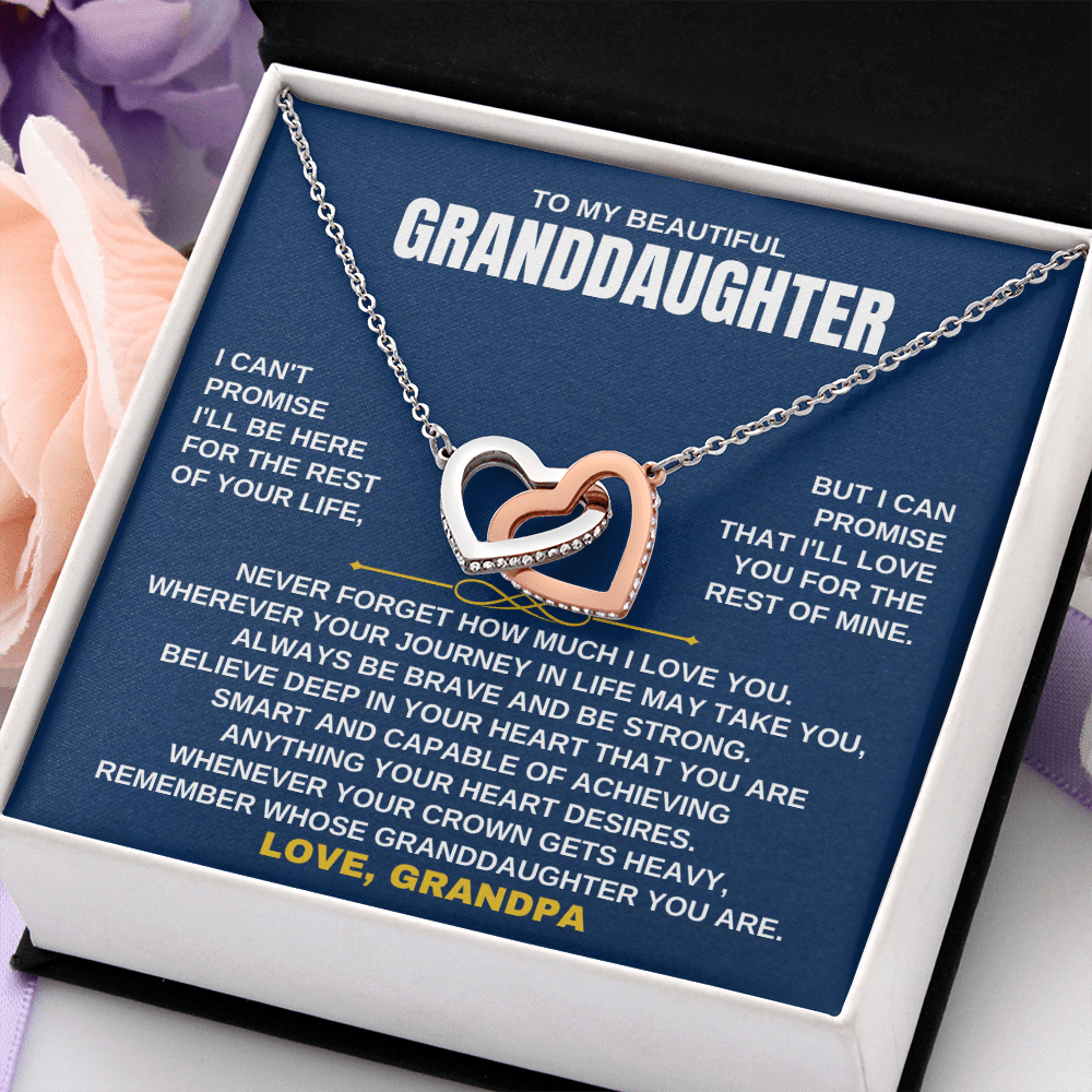 To My Granddaughter - Love Grandpa - Beautiful Gift Set - SS117V4