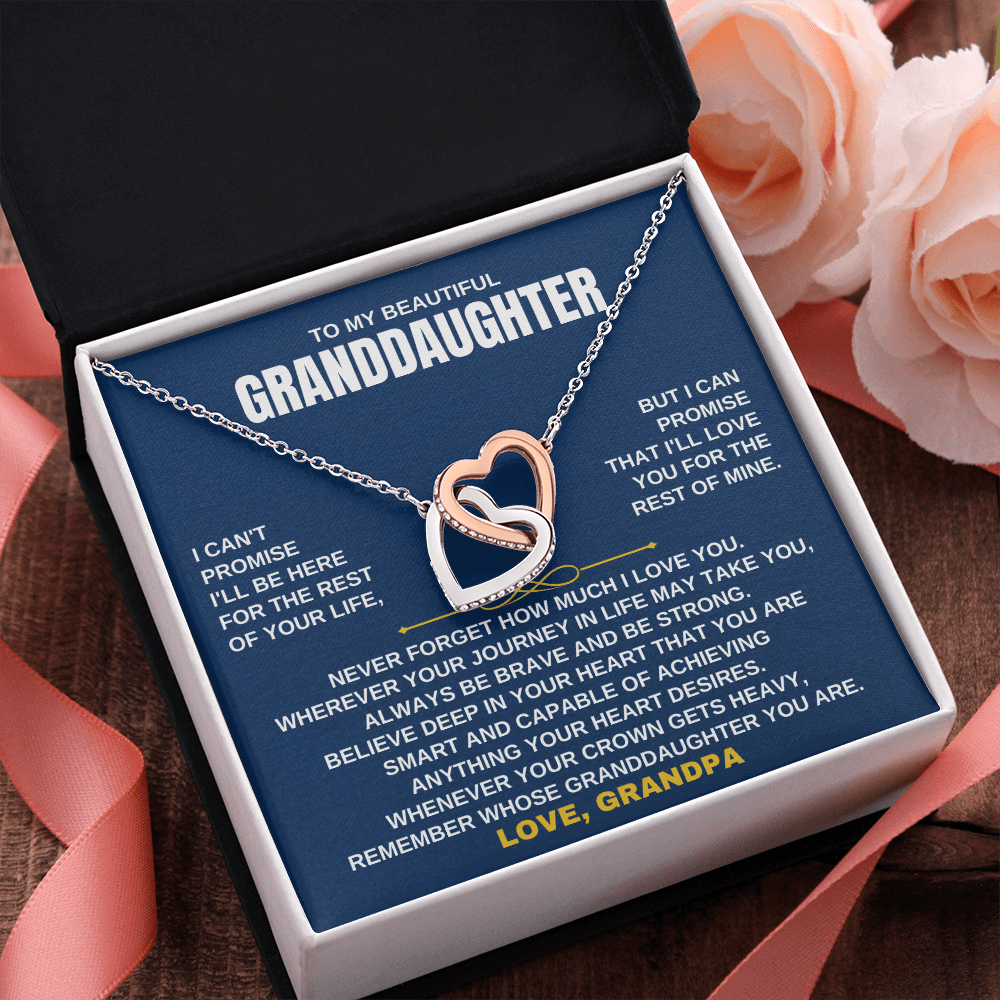To My Granddaughter - Love Grandpa - Beautiful Gift Set - SS117V4
