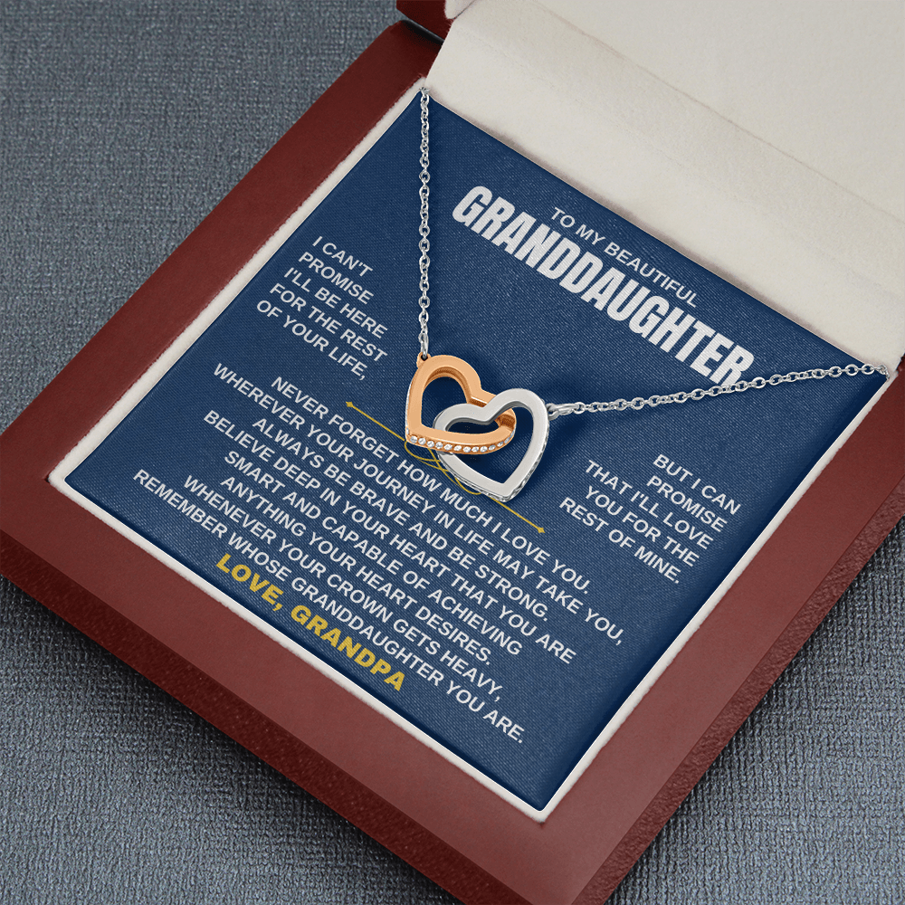 To My Granddaughter - Love Grandpa - Beautiful Gift Set - SS117V4