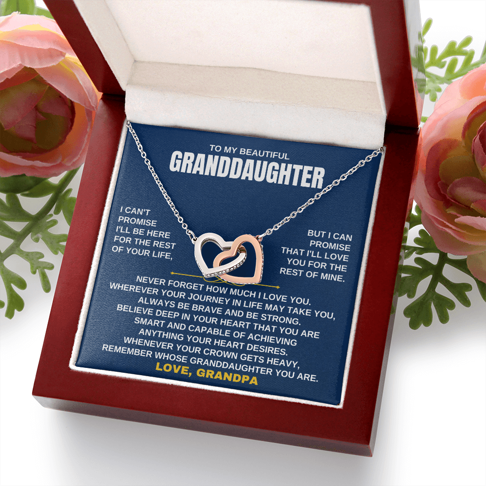 To My Granddaughter - Love Grandpa - Beautiful Gift Set - SS117V4