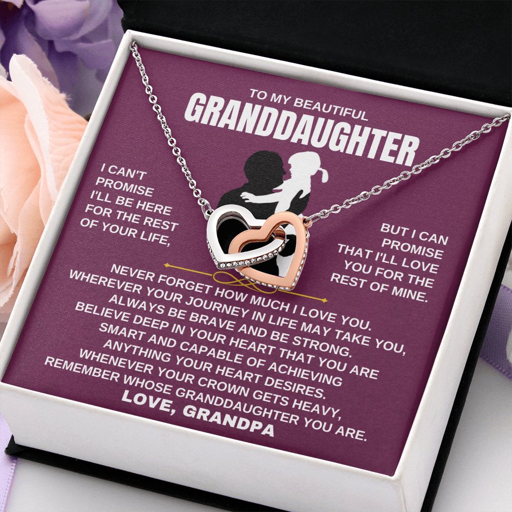 To My Granddaughter - Love Grandpa - Beautiful Gift Set - SS117V5