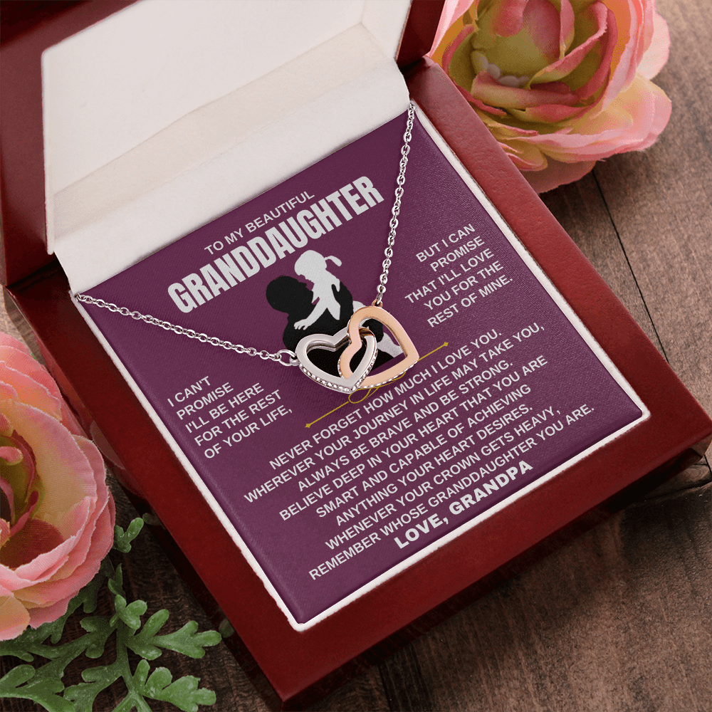 To My Granddaughter - Love Grandpa - Beautiful Gift Set - SS117V5