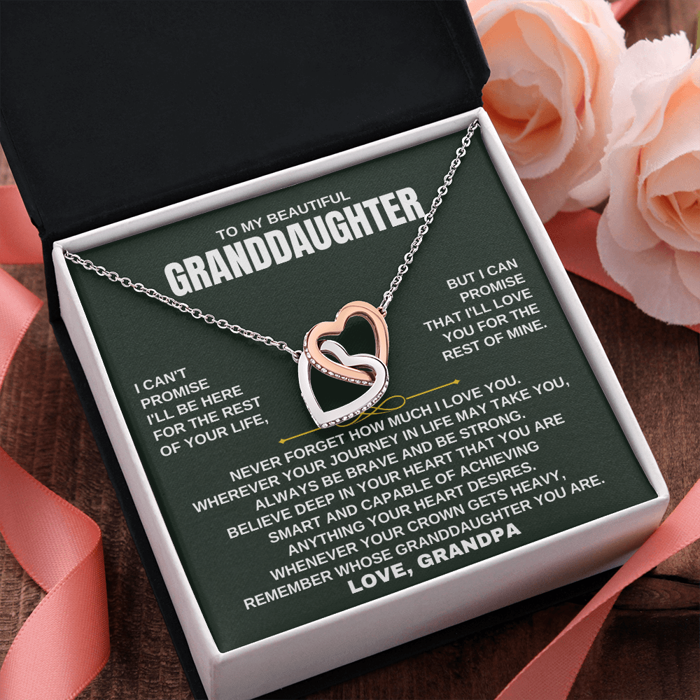 To My Granddaughter - Love Grandpa - Beautiful Gift Set - SS117V6