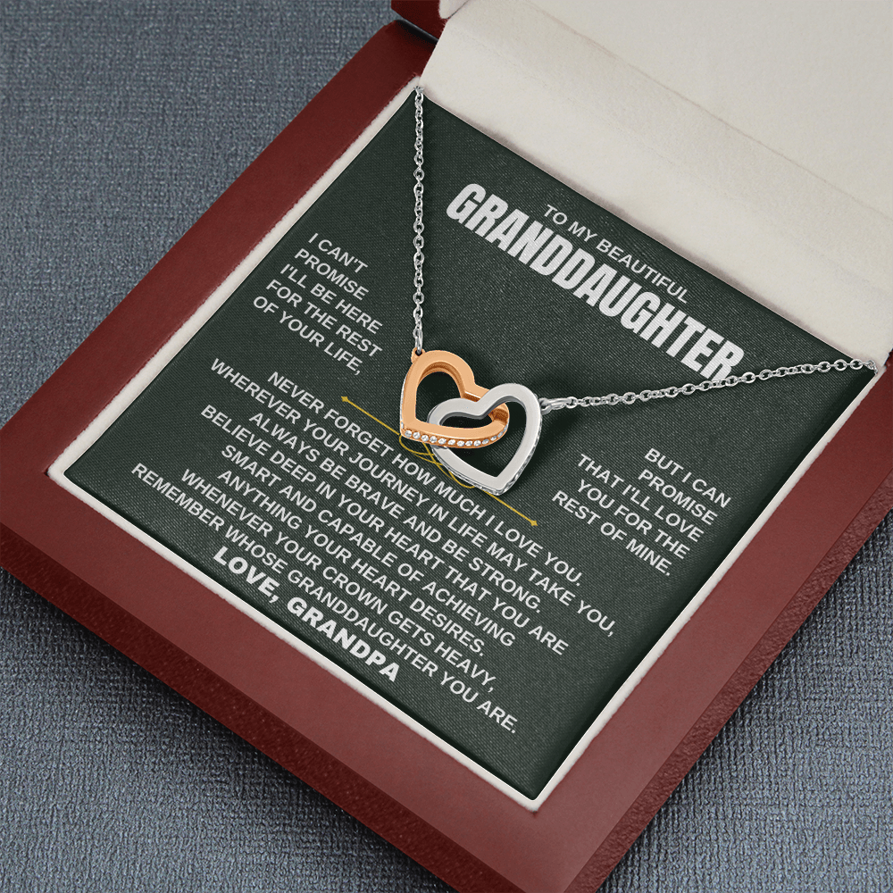 To My Granddaughter - Love Grandpa - Beautiful Gift Set - SS117V6