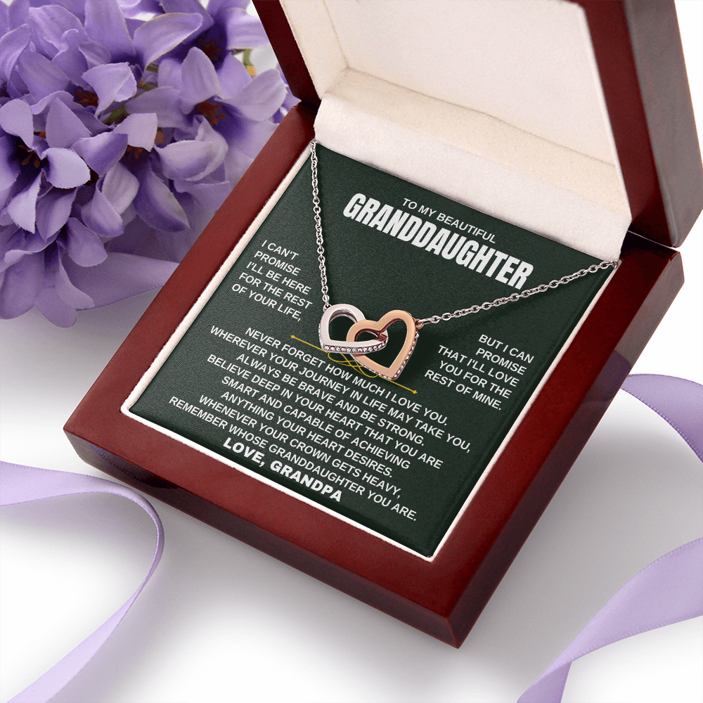 To My Granddaughter - Love Grandpa - Beautiful Gift Set - SS117V6