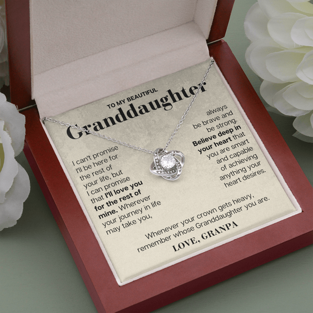 To My Granddaughter - Love Grandpa - Beautiful Gift Set - SS117V9