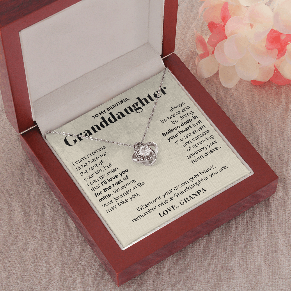To My Granddaughter - Love Grandpa - Beautiful Gift Set - SS117V9