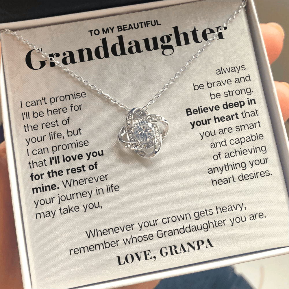 To My Granddaughter - Love Grandpa - Beautiful Gift Set - SS117V9