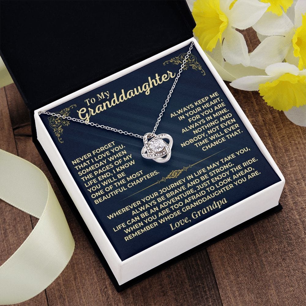 To My Granddaughter - Love Grandpa - Beautiful Gift Set - SS539GP