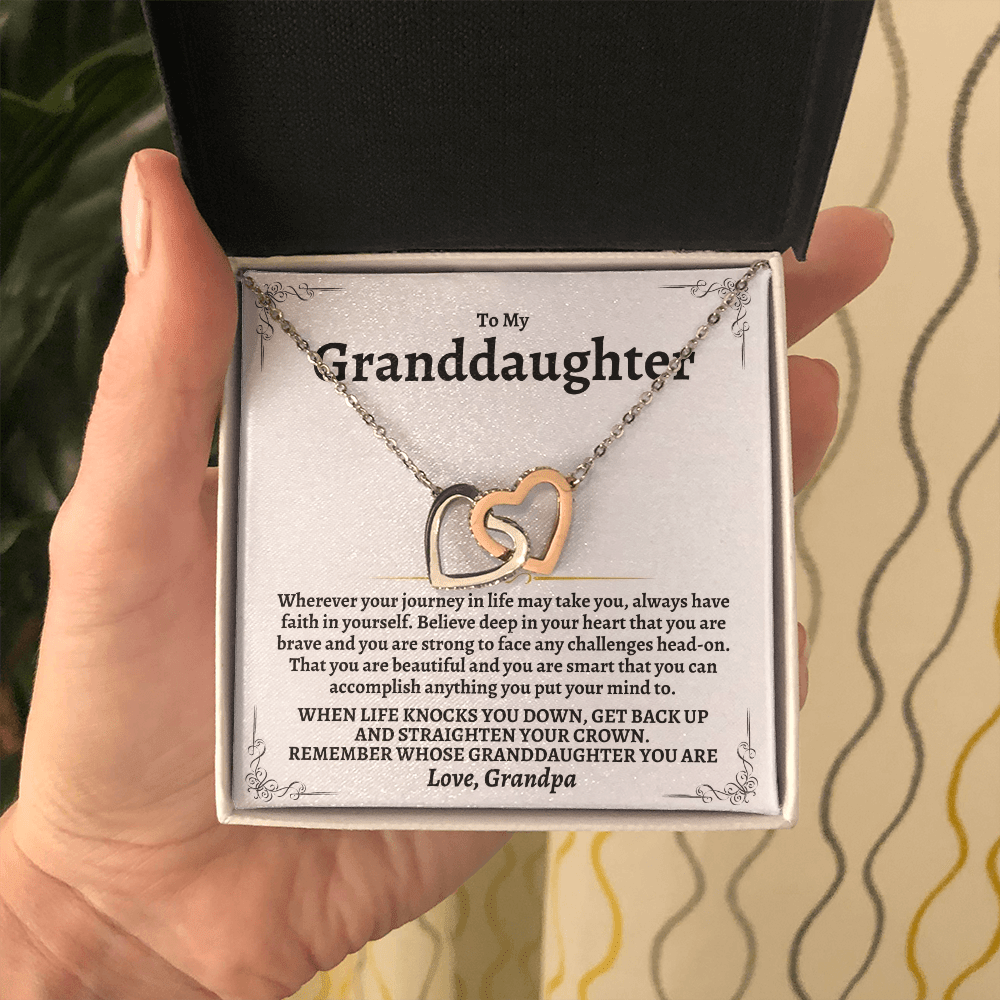 To My Granddaughter - Love Grandpa - Gift Set - SS96