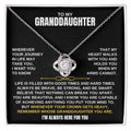 To My Granddaughter - Love Knot Gift Set - SS127