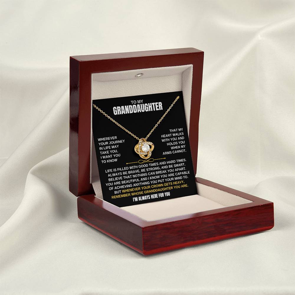 To My Granddaughter - Love Knot Gift Set - SS127