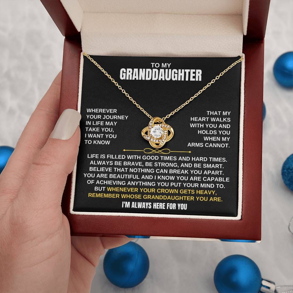 To My Granddaughter - Love Knot Gift Set - SS127
