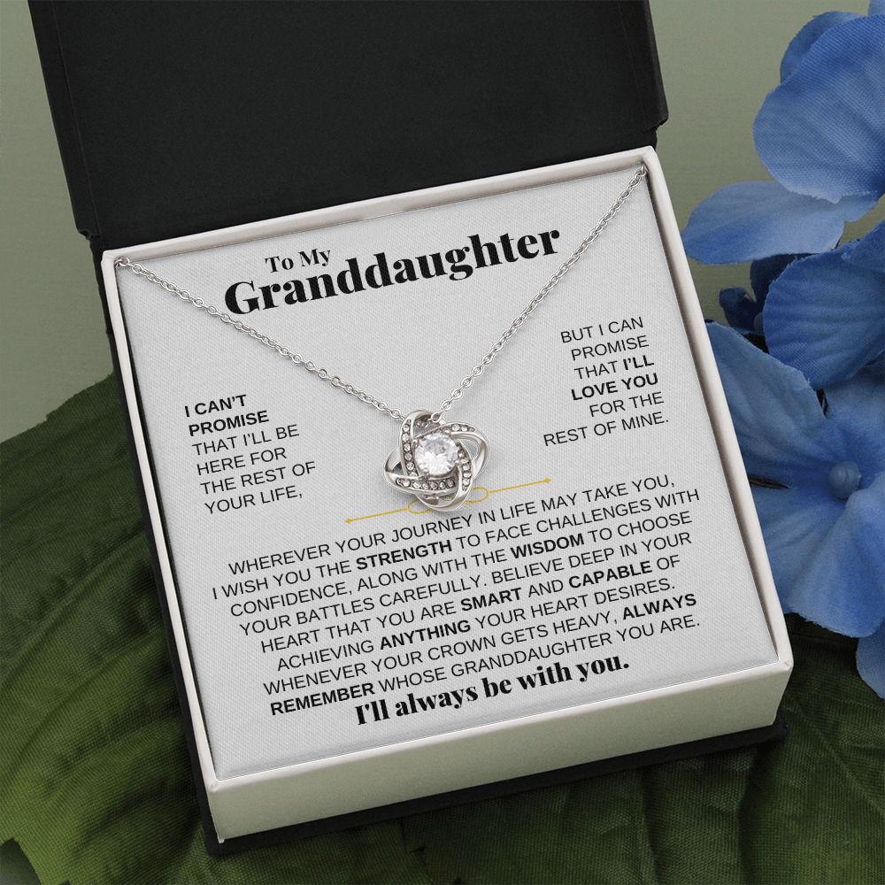 To My Granddaughter - Love Knot Gift Set - SS208