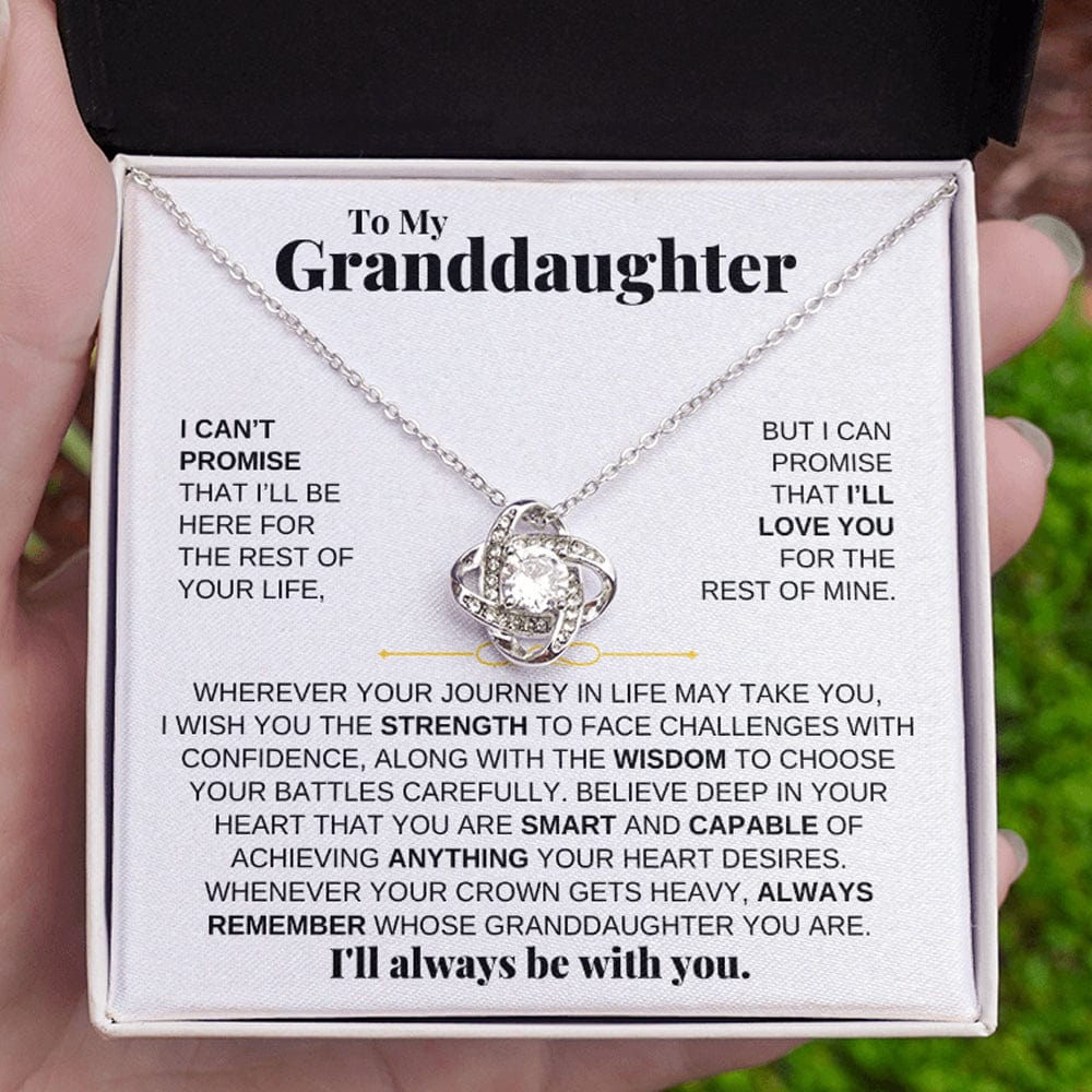 To My Granddaughter - Love Knot Gift Set - SS208
