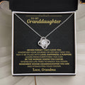 To My Granddaughter - Love Knot Gift Set - SS561