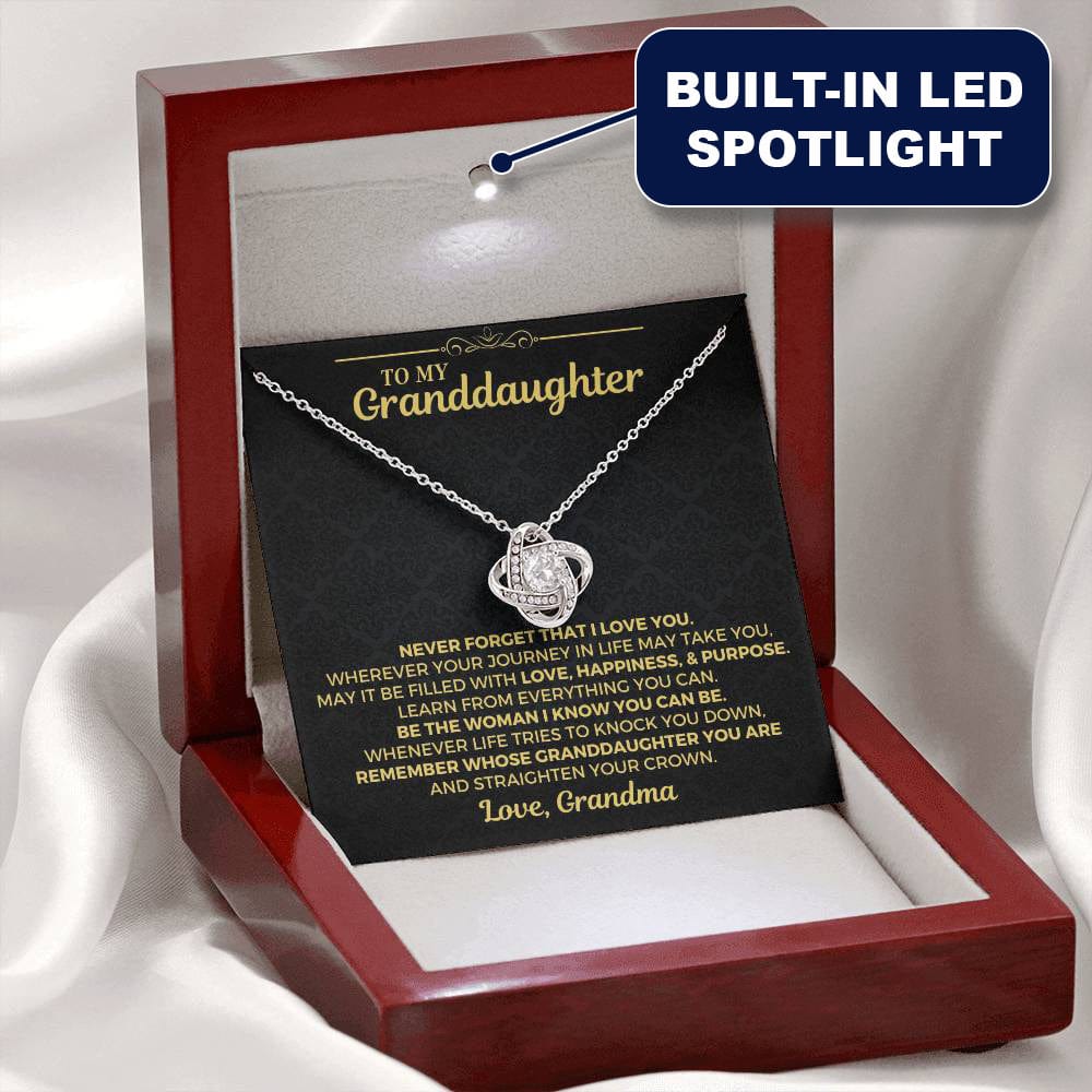 To My Granddaughter - Love Knot Gift Set - SS561