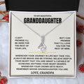 To My Granddaughter - Personalized Beautiful Gift Set - SS117AB