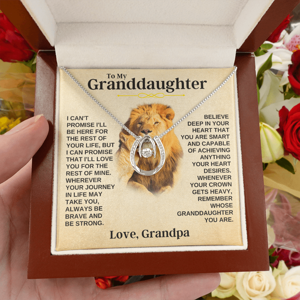 To My Granddaughter - Personalized Beautiful Gift Set - SS117LNGP