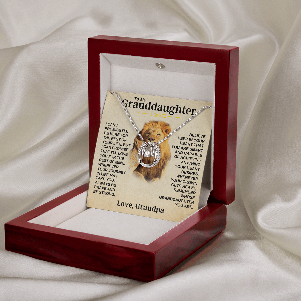 To My Granddaughter - Personalized Beautiful Gift Set - SS117LNGP