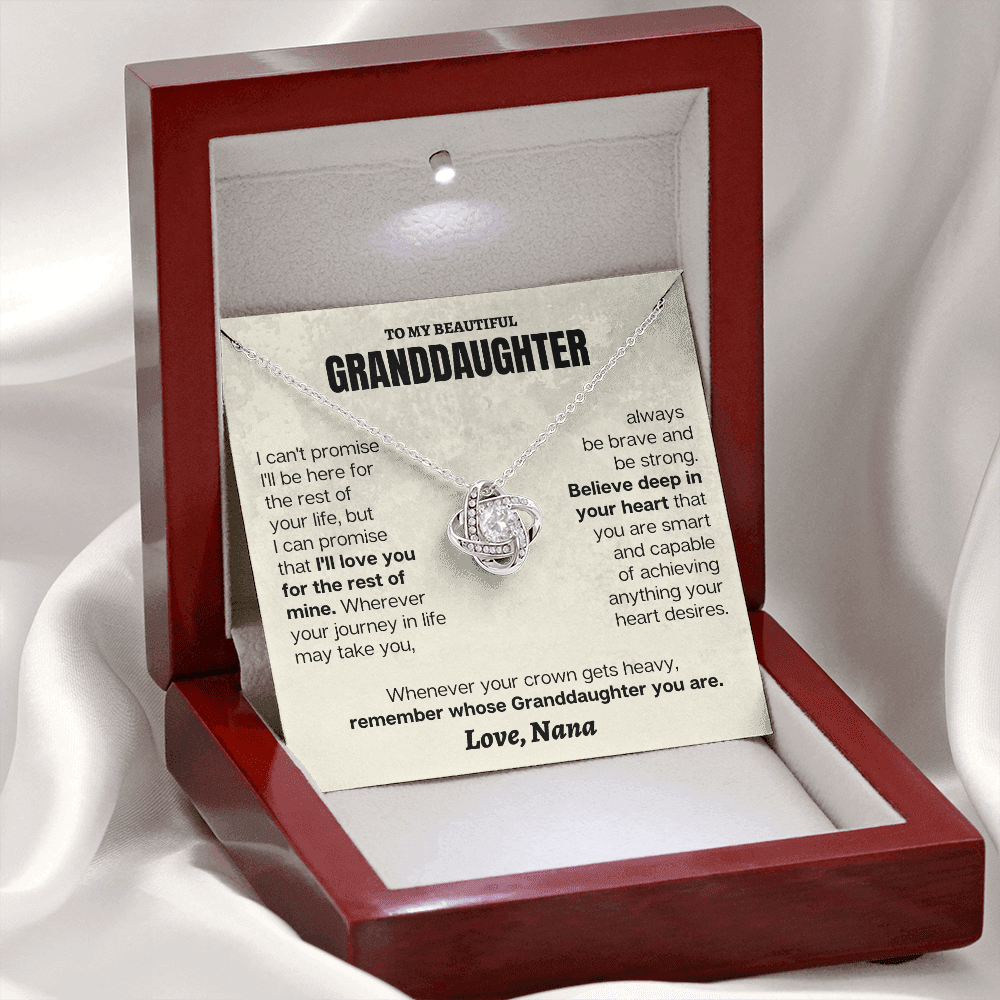 To My Granddaughter - Personalized Beautiful Gift Set - SS145GV2